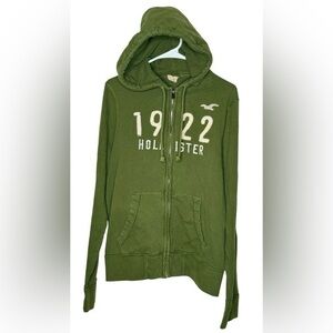 Hollister hoodie Labeled Large but fits smaller.